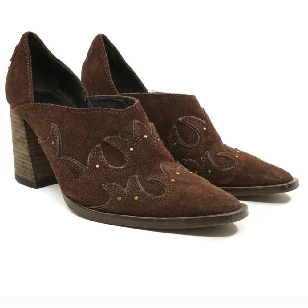 Free People Suede Mule